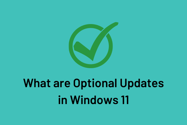What Are Optional Updates In Windows 11 And How To Install Them 1522