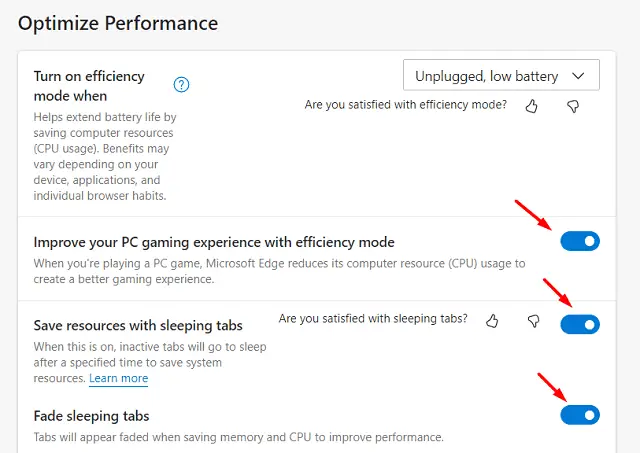 Improve your PC gaming experience with efficiency mode