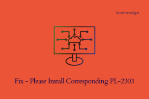 Please Install Corresponding PL-2303