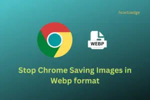 Stop Chrome Saving Images in Webp format