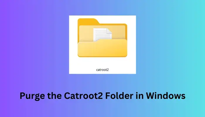 Clear the Catroot2 Folder in Windows
