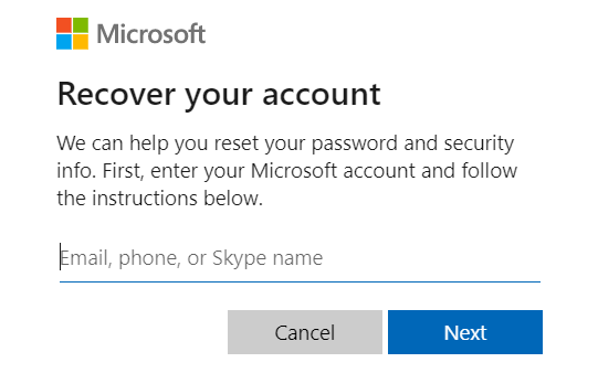 Provide your Email, Phone, or Skype Name