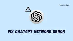 How to Fix ChatGPT Network Error