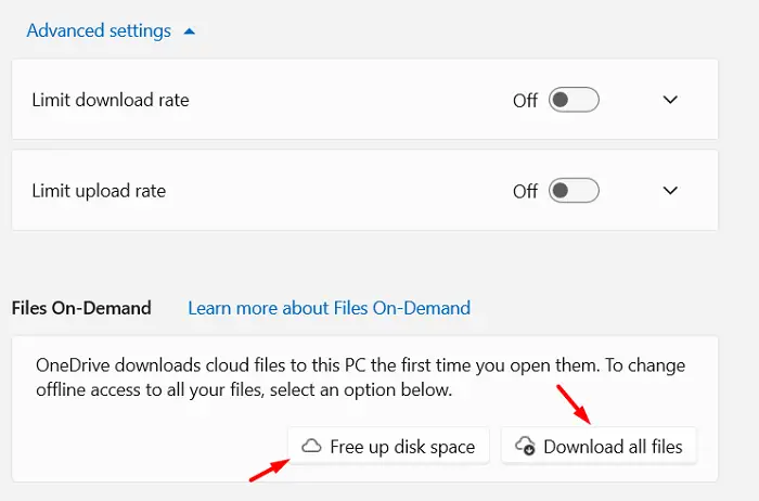 Files On-Demand in OneDrive