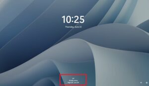 Weather Forecast on Windows 11 Lock Screen
