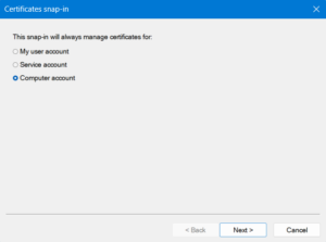 How to manage Trusted Root Certificates in Windows