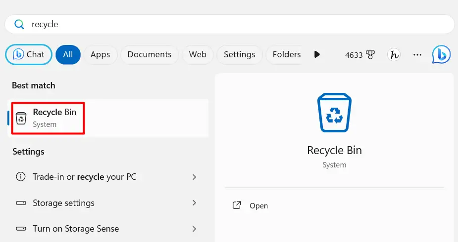 How To Hide Recycle Bin In Windows 11   Recycle Bin From Search 