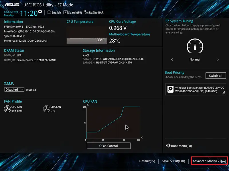 ASUS UEFI BIOS