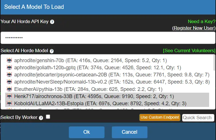 Kobold AI API